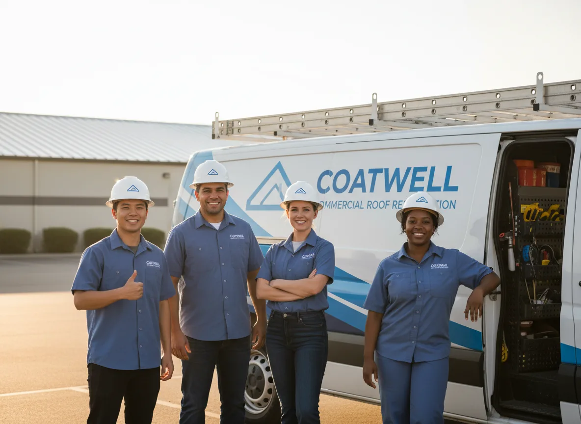 Commercial roof coating company in Mill Shoals, IL